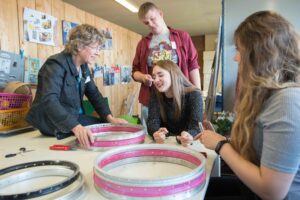 Friesland College ondersteunt kringloop Omrin Estafette in realisatie Recycle Boulevard