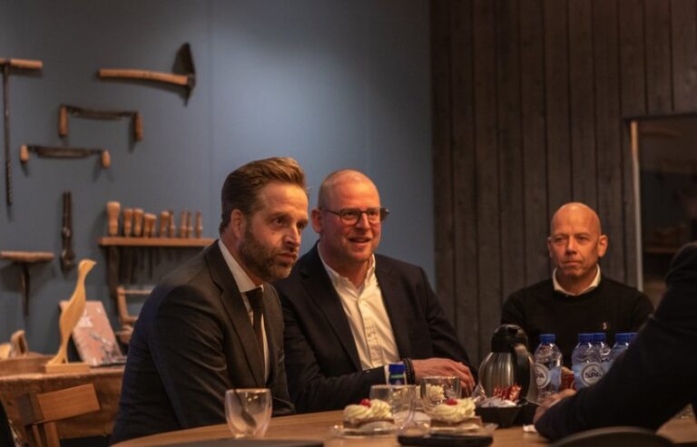 Bezoek minister De Jonge aan Lont