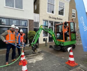 Aanleg glasvezelnetwerk Harlingen gestart