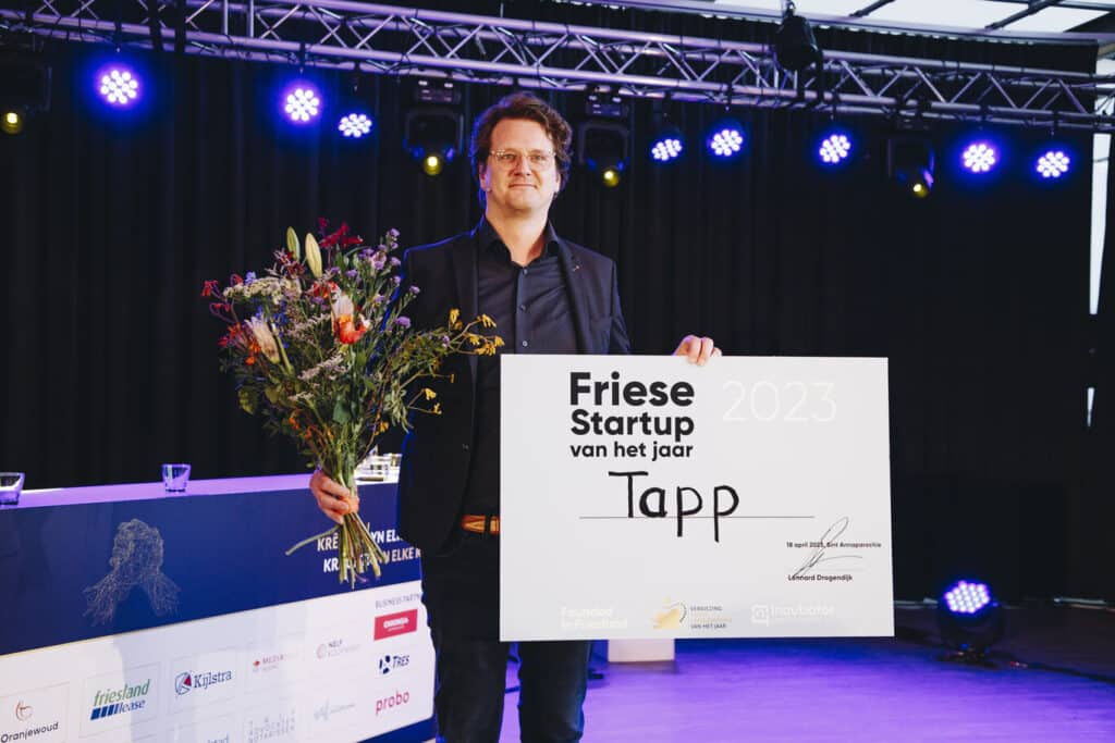 Tapp wint titel Friese Startup van het Jaar