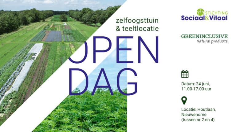 Open dag sociale zelfoogsttuin Stichting Sociaal en Vitaal