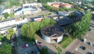 De Gashouder in Sneek draait binnenkort op zonne-energie