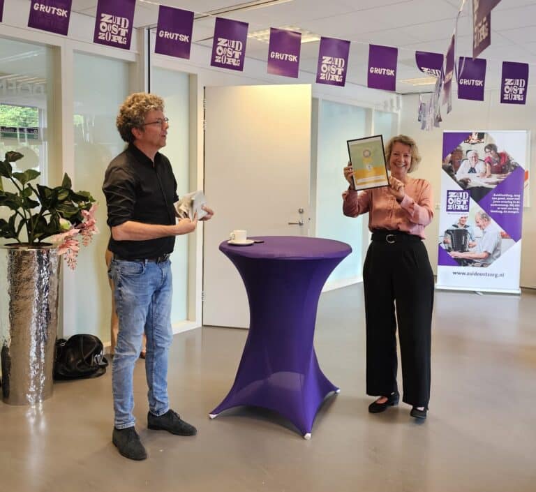 ZuidOostZorg ontvangt Topcare-certificaat