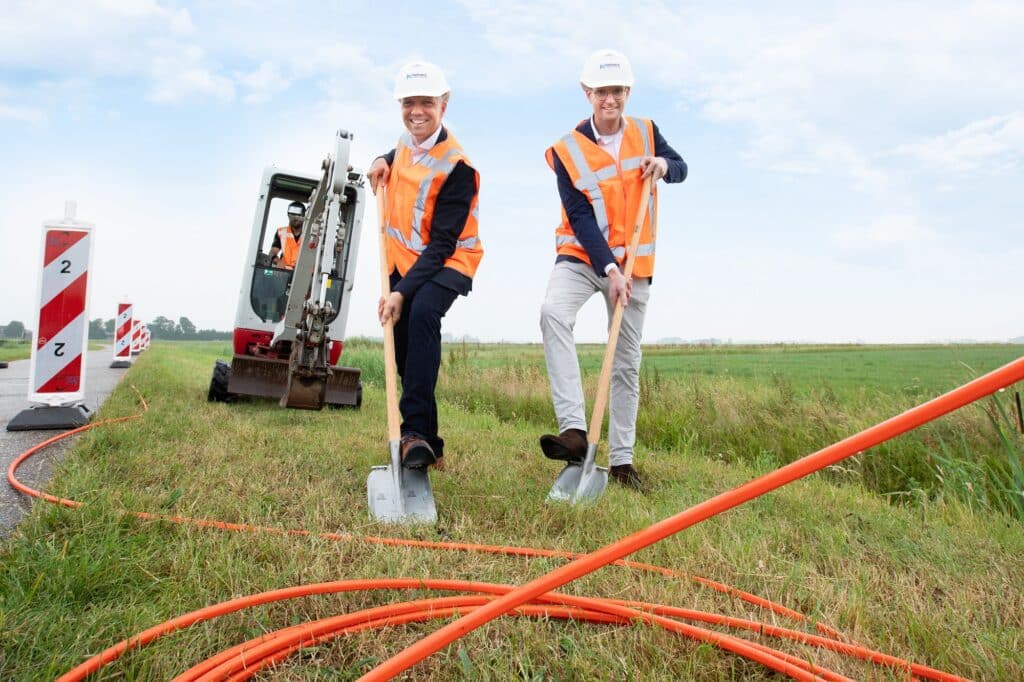 Kabelnoord start met aanleg glasvezel afgelegen adressen