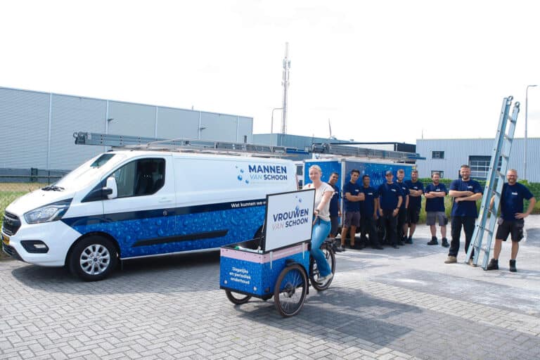 Mannen van Schoon: Iedere schoonmaakklus weer een uitdaging