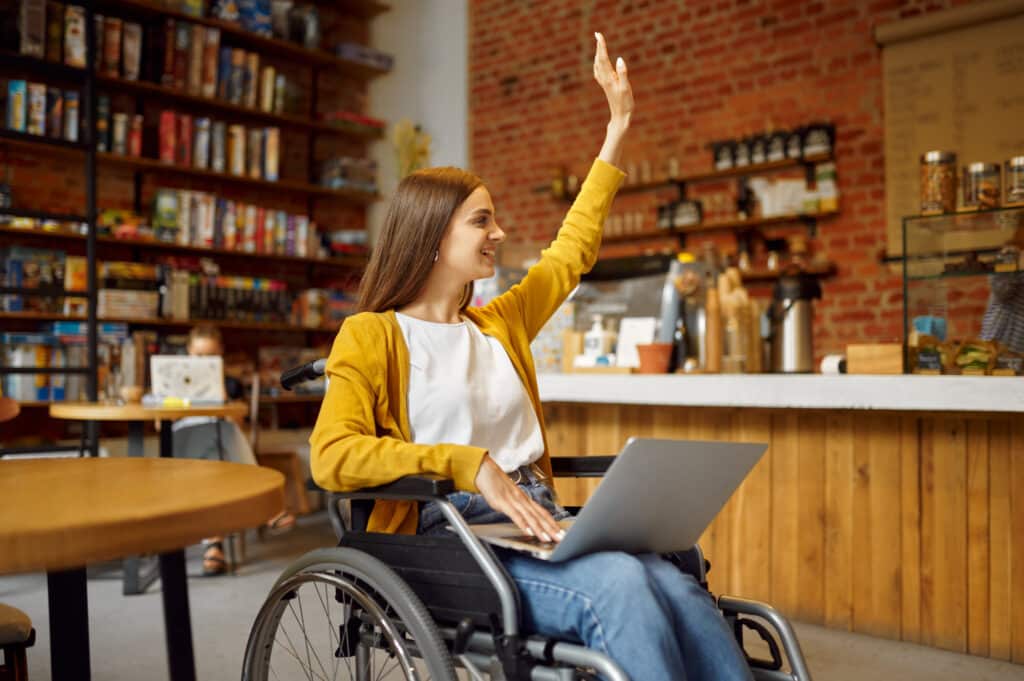 Werkzoekenden met een arbeidsbeperking ontmoeten werkgevers