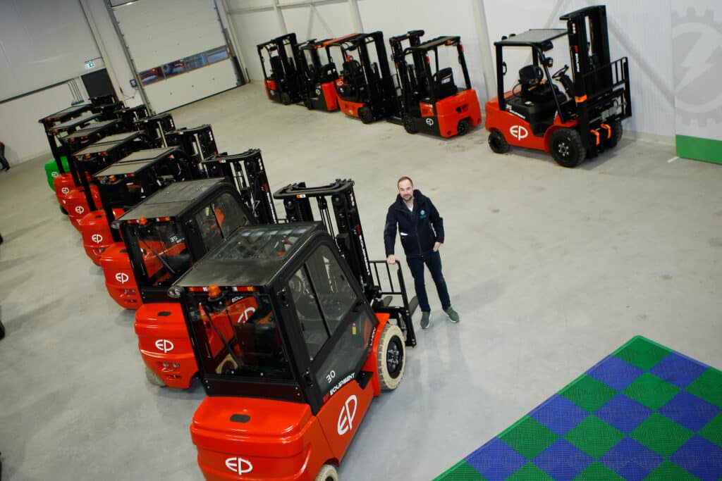 Nieuwe generatie elektrische machines bieden grote voordelen Duurzaam intern transport begint bij Be Green Techniek