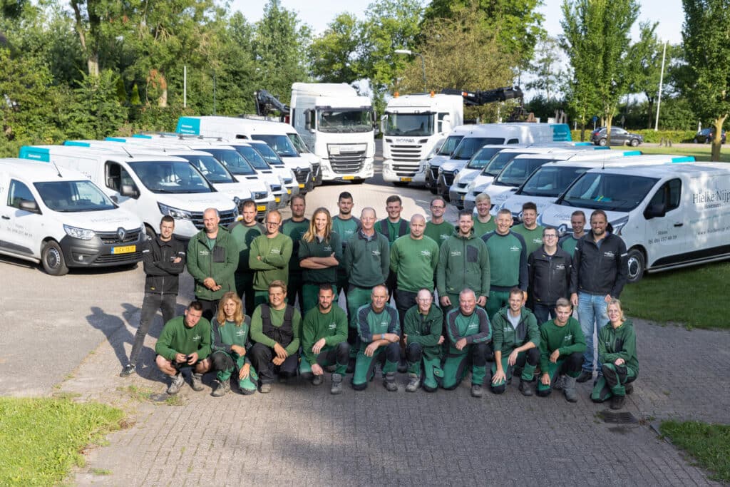 Hielke Nijp 25 jaar: hoveniers in de allerbreedste zin van het woord