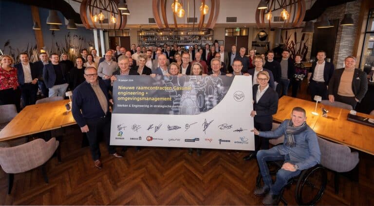 WSP en Witteveen+Bos strategisch partner van Gasunie