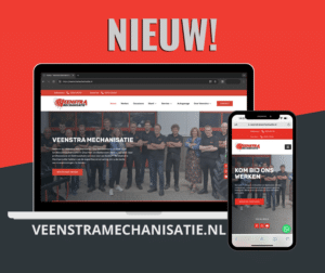 Nieuwe websites voor Veenstra Mechanisatie