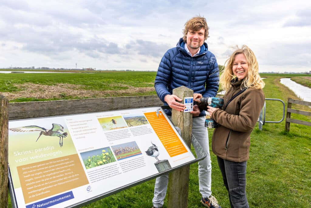 Unieke podcast over de weidevogels in De Greidhoek 'yn 'e loft'