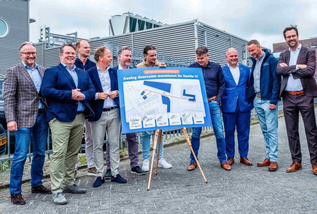 ​Eerste stap gezet voor aanleggen warmtenet op De Zwette