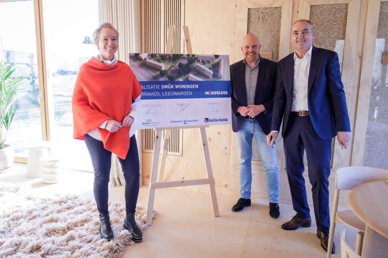 Middelsee Leeuwarden krijgt primeur met duurzame Smûk-woningen